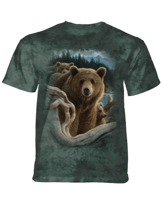 "Backpacking Bear" T-Shirt von The Mountain